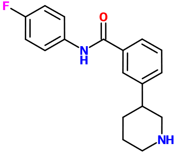 (image for) MC012190 N-(4-Fluorophenyl)-3-(piperidin-3-yl)benzamide
